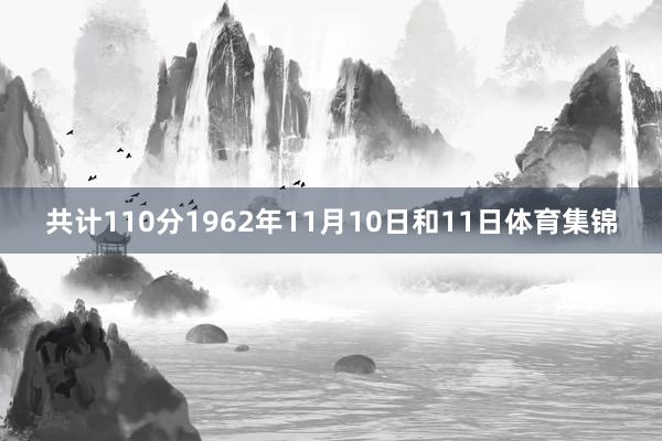 共计110分1962年11月10日和11日体育集锦